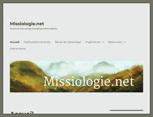Tablet Screenshot of missiologie.net